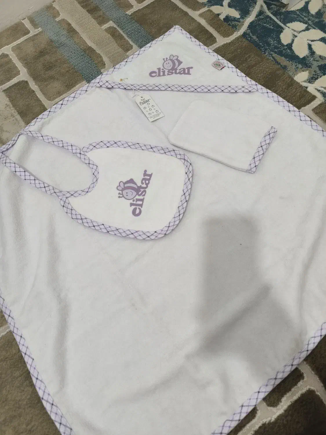 ست حوله و لیف و پیشبند|اسباب و اثاث بچه|پاکدشت, پاکدشت (مامازند)|دیوار