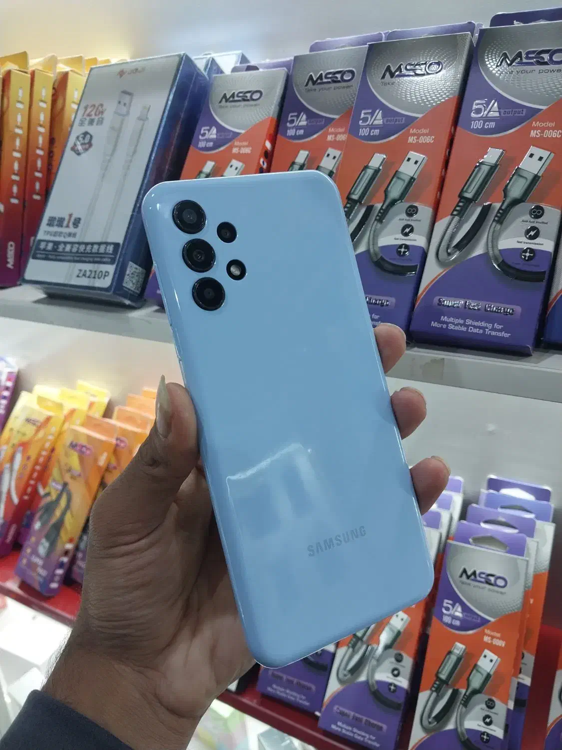 دو عدد گوشی سامسونگ a13 و a12 حافظه ۶۴ رم ۴|موبایل|آزادشهر, |دیوار