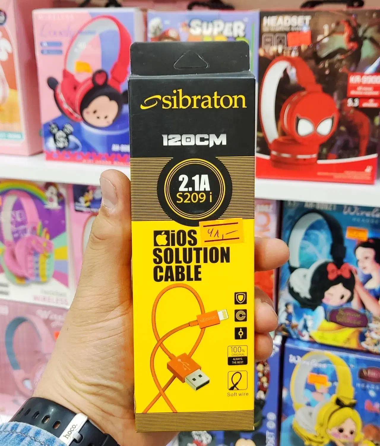 کابل شارژ آیفون اپل USB با گارانتی شرکتی|لوازم جانبی موبایل و تبلت|کرج, گوهردشت|دیوار