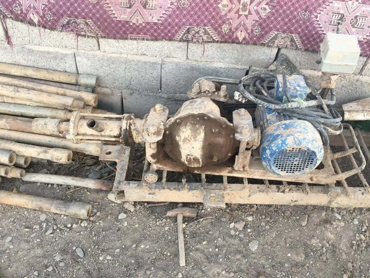 دستگاه روتاری|ابزارآلات|میانه, |دیوار