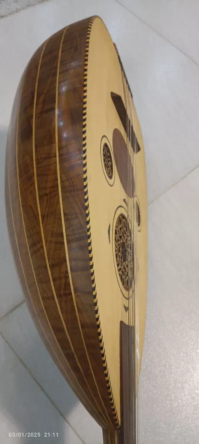 عود چوب گردو شناسنامه دار استاد دادویی|سازهای سنتی|تهران, هروی|دیوار