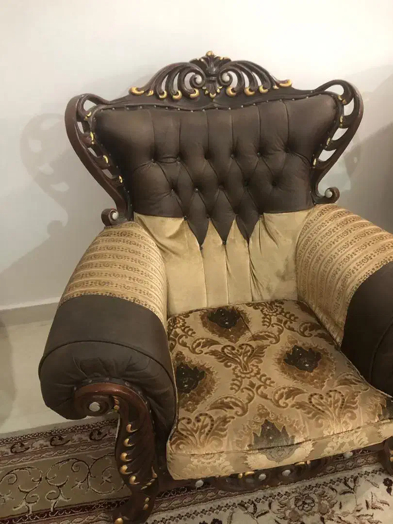 مبل هشت نفره ترک|مبلمان خانگی و میز عسلی|شوشتر, |دیوار