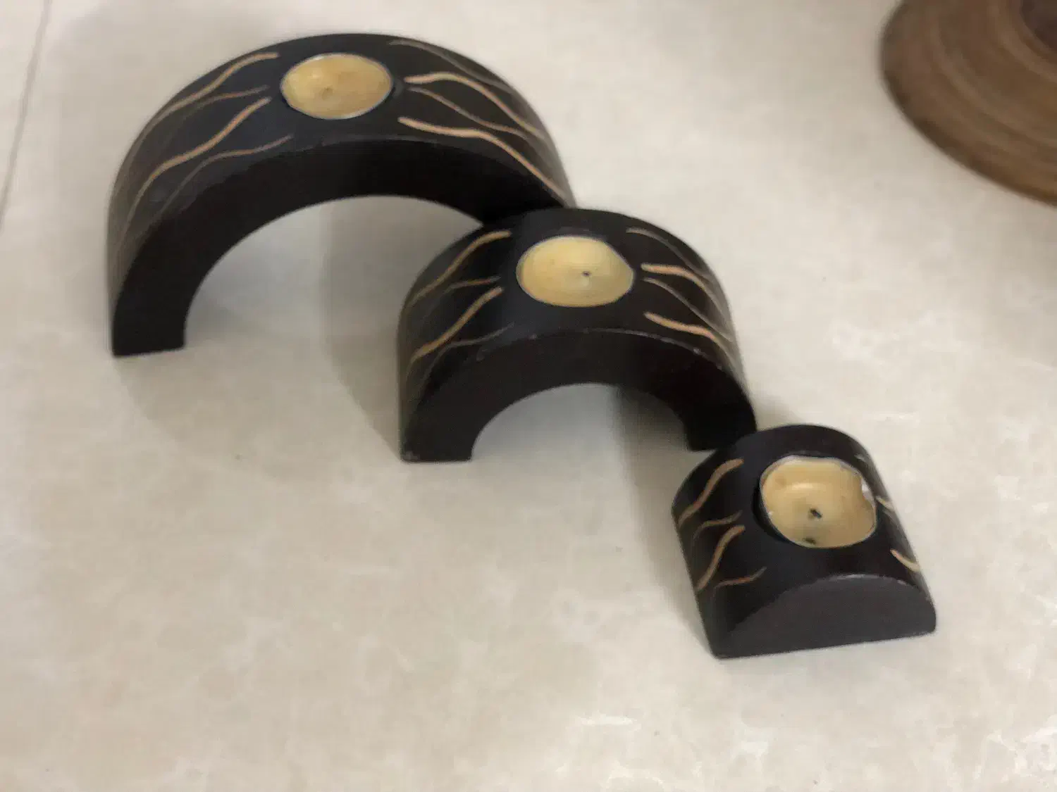 جاشمعی چوبی|صنایع دستی و سایر لوازم تزئینی|مشهد, رضاشهر|دیوار