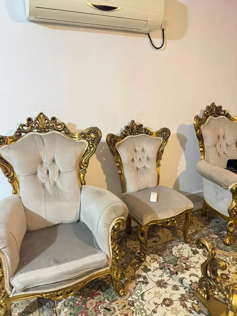 مبلمان سلطنتی چوب راش|مبلمان خانگی و میز عسلی|قشم, |دیوار