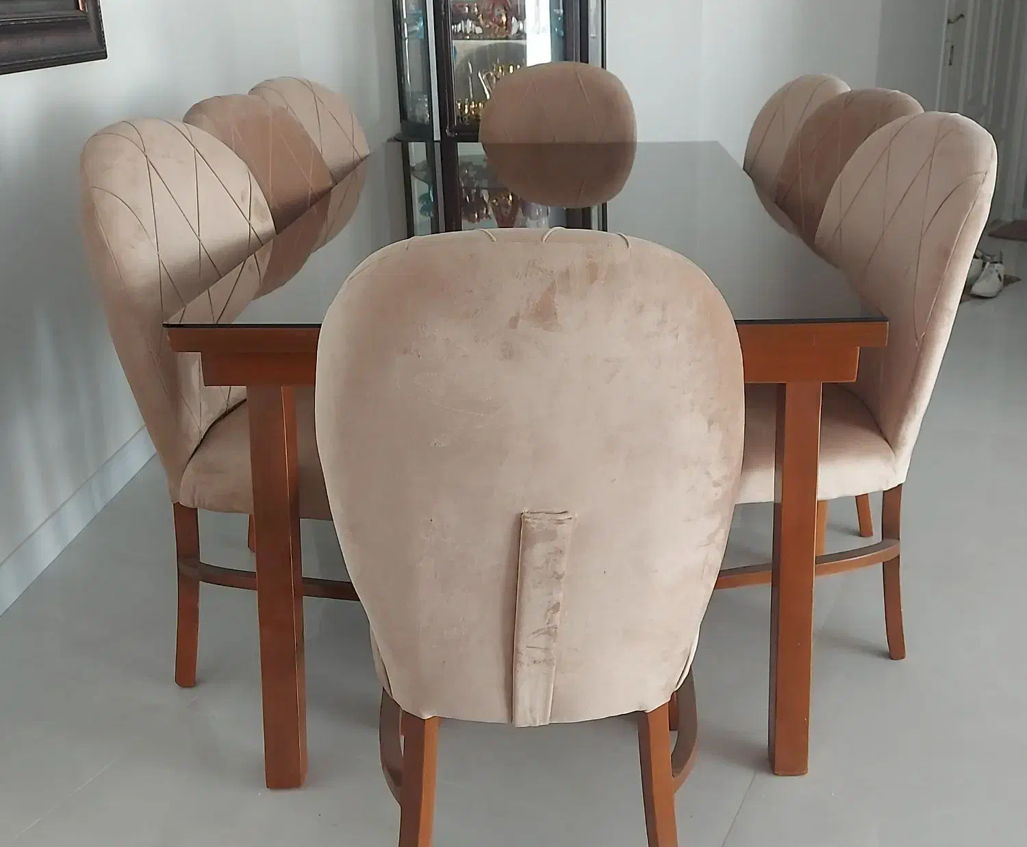 میز غذاخوری ۸ نفره در حد نو|میز و صندلی غذاخوری|تهران, اوین|دیوار