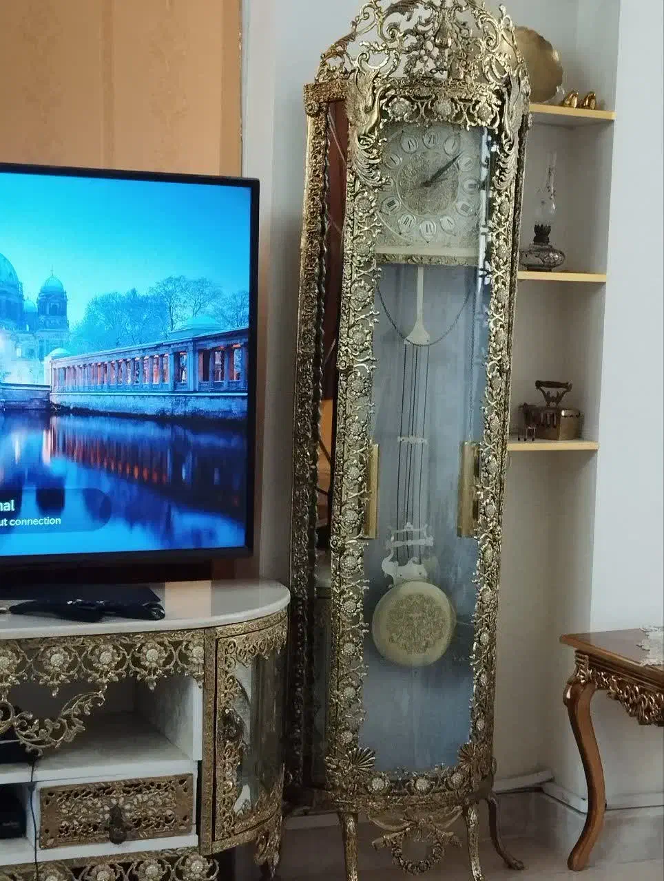 میز تلویزیون برنجی اصل|میز تلویزیون|ری, ولی آباد|دیوار