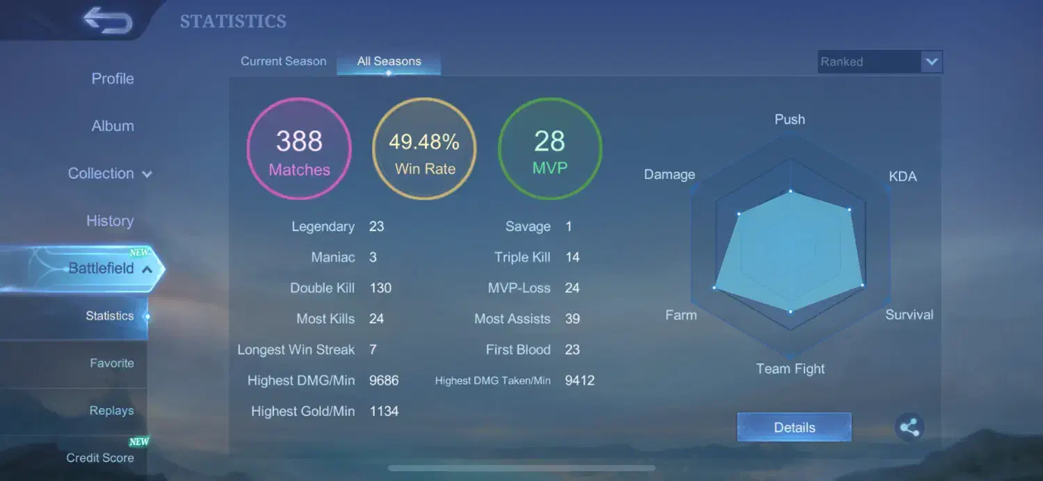 اکانت موبایل لجندز|کنسول، بازی ویدئویی و آنلاین|ساری, |دیوار