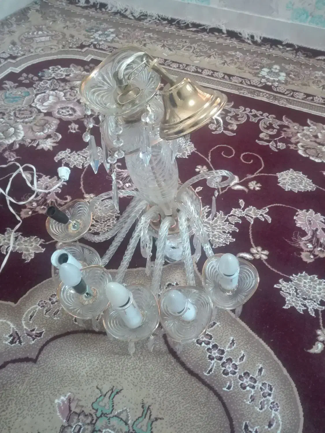 لوستر|لوستر و چراغ آویز|بندر امام خمینی, |دیوار