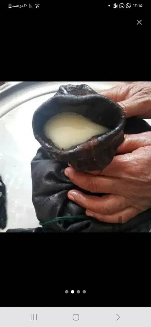 روغن گوسفندی مشکی خالص موجود است|خوردنی و آشامیدنی|شیراز, شهرک ایثار|دیوار