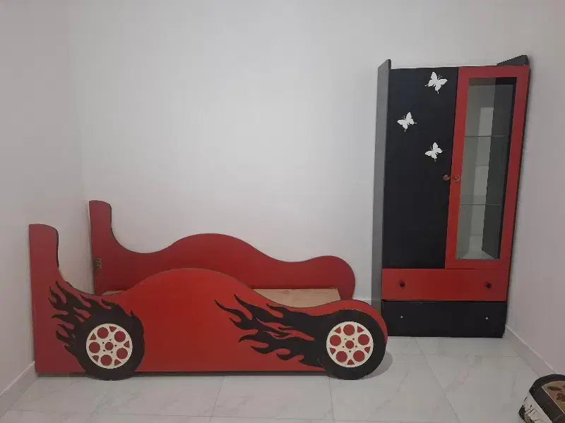 تخت و کمد لوازم خانه|تخت و سرویس خواب|مشگین شهر, |دیوار