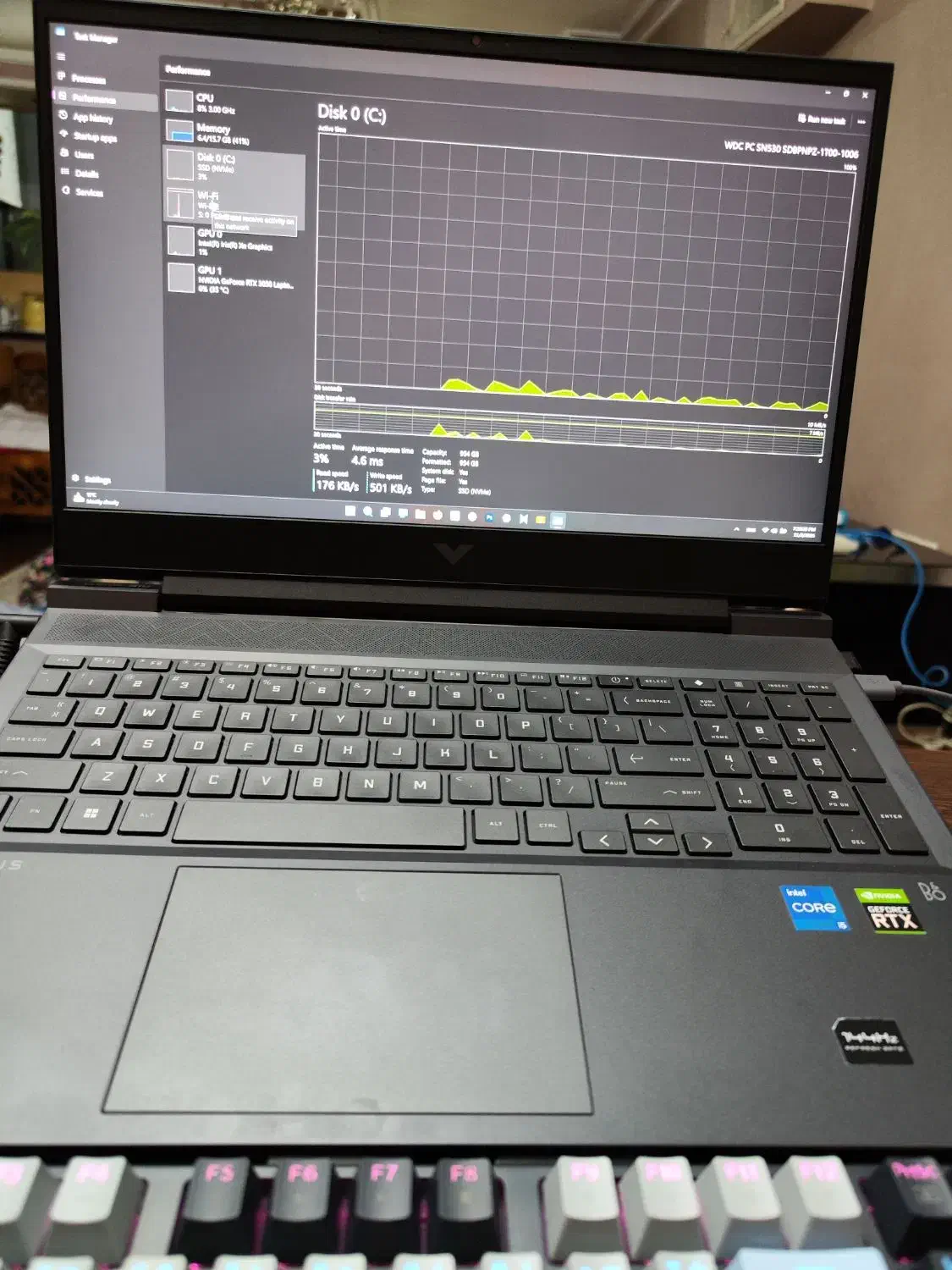 لپتاپ HP Victus 16|رایانه همراه|کرج, شهرک جهاننما|دیوار