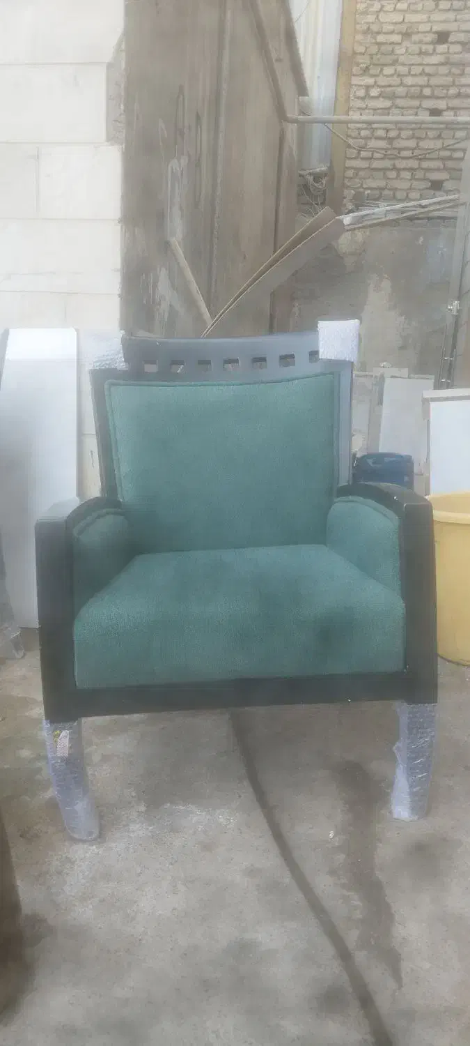 مبل راحتی چوبی|مبلمان خانگی و میز عسلی|پردیس, شهرک صنعتی خرمدشت فاز ۷|دیوار