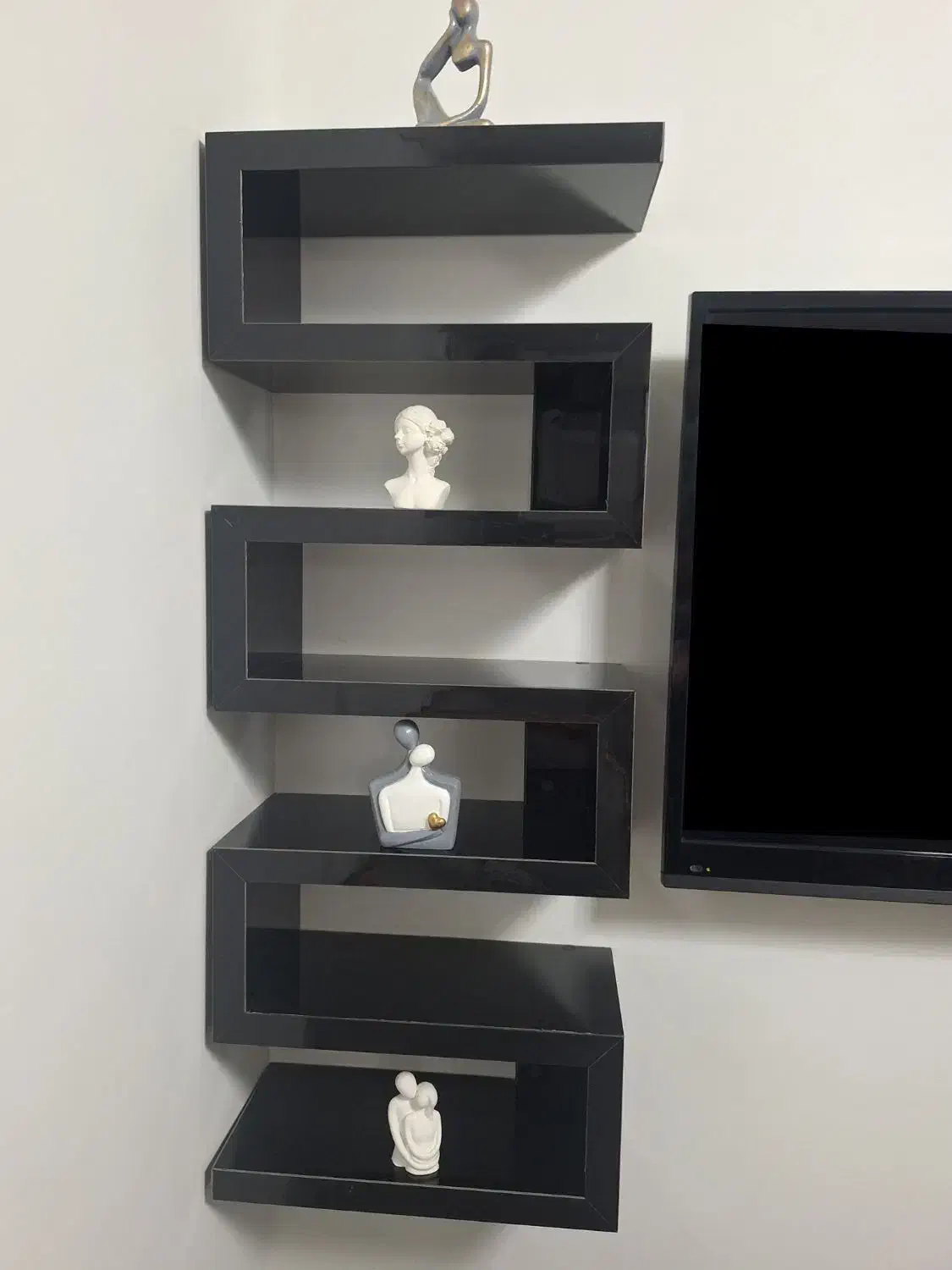 میز تلویزیون دیواری ویترینی|میز تلویزیون|رشت, پاره بیجار|دیوار