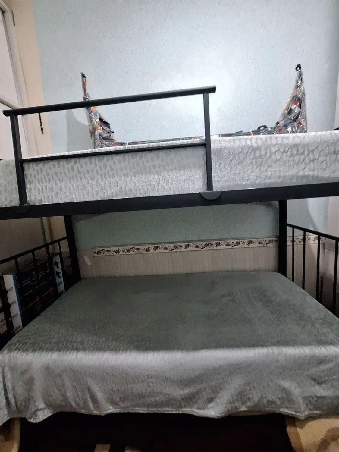 تخت دوطبقه نو نو|تخت و سرویس خواب|ورامین, ورامین|دیوار