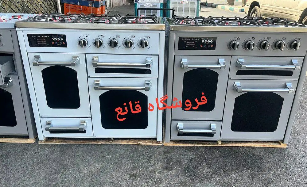 اجاق گاز طرح فر چهار درب صفحه استیل|اجاق گاز و لوازم برقی پختوپز|تهران, آذری|دیوار