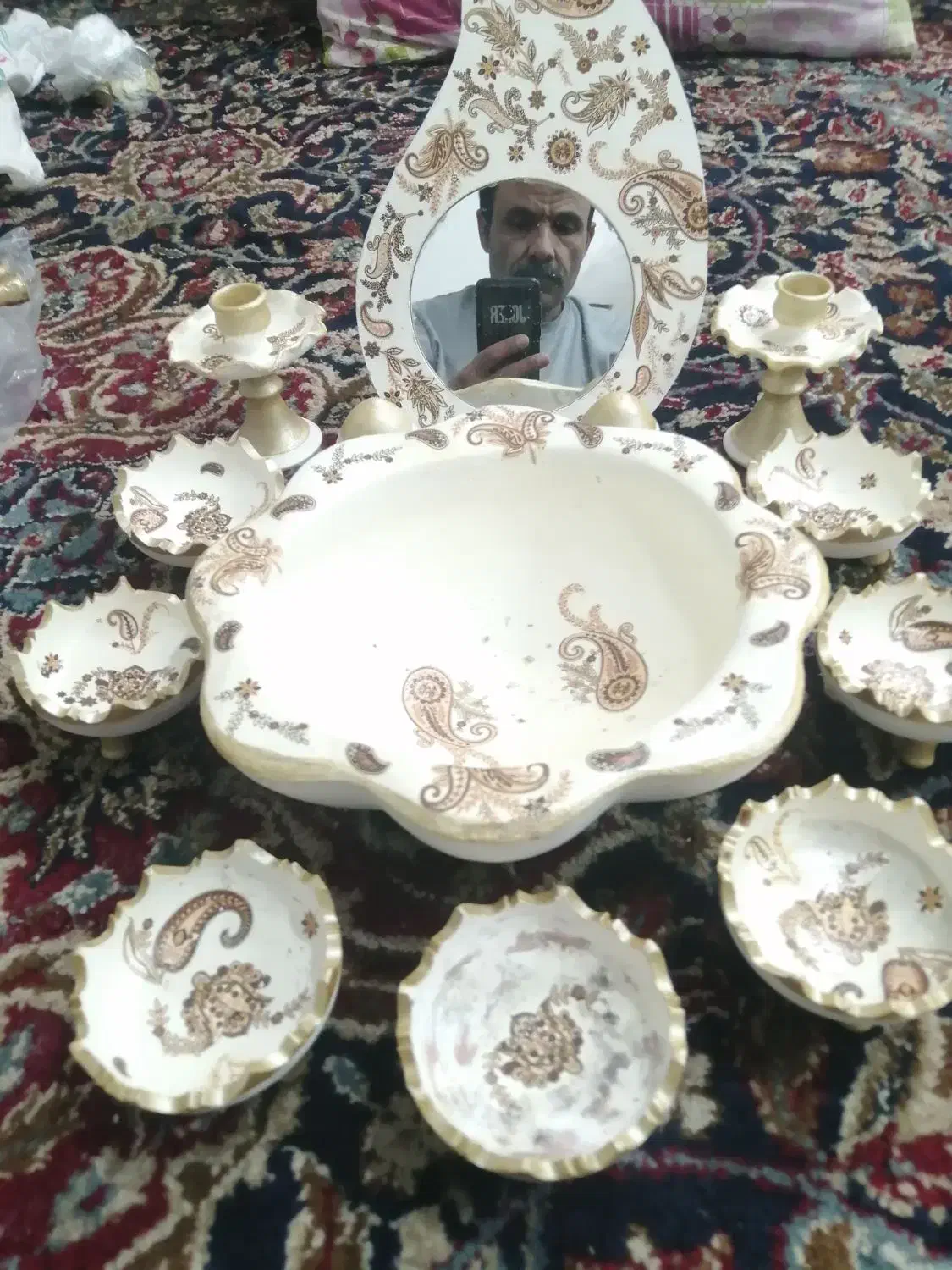 هفت سین|صنایع دستی و سایر لوازم تزئینی|نیشابور, گنبد سبز|دیوار