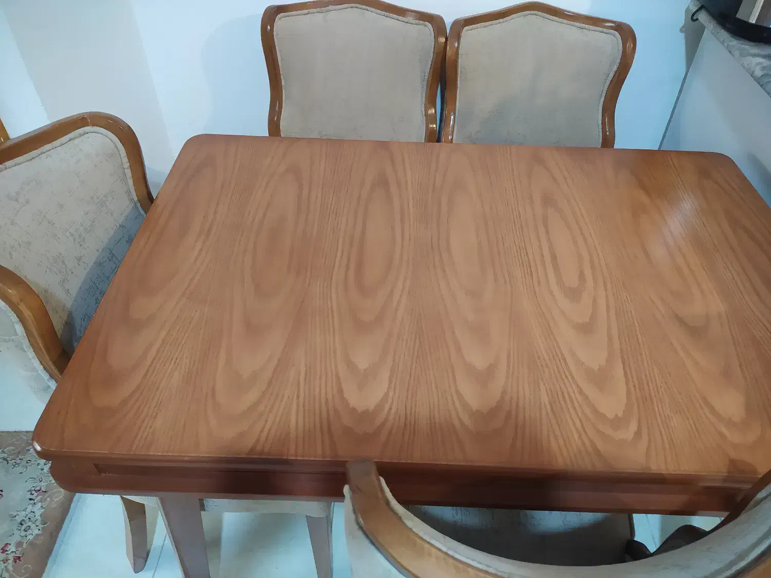 میز ناهار خوری ۴نفره|میز و صندلی غذاخوری|لنگرود, |دیوار