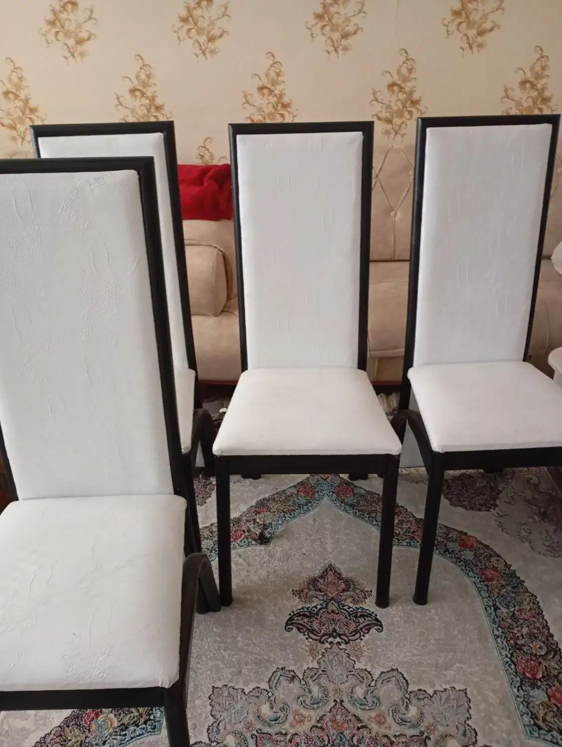 غذاخوری 4نفره|میز و صندلی غذاخوری|خوی, |دیوار