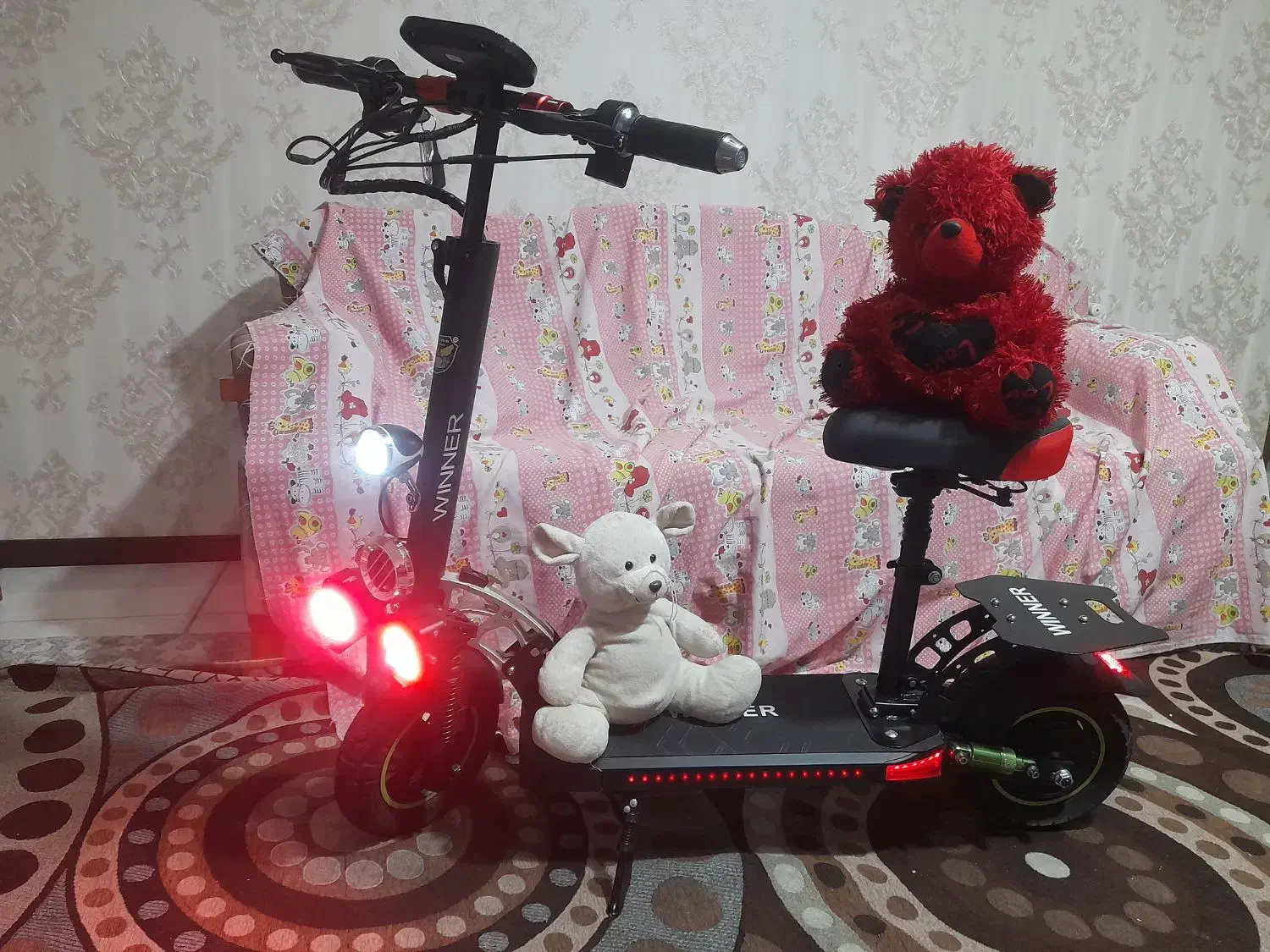 اسکوتر برقی وینر نو نو در حد صفر|دوچرخه، اسکیت، اسکوتر|شیراز, فرهنگیان|دیوار