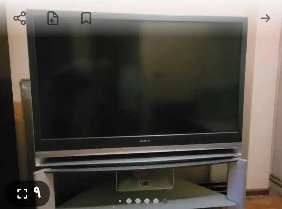 تلویزیون سونی ۴۲ اینچ با میز|تلویزیون و پروژکتور|بیرجند, |دیوار