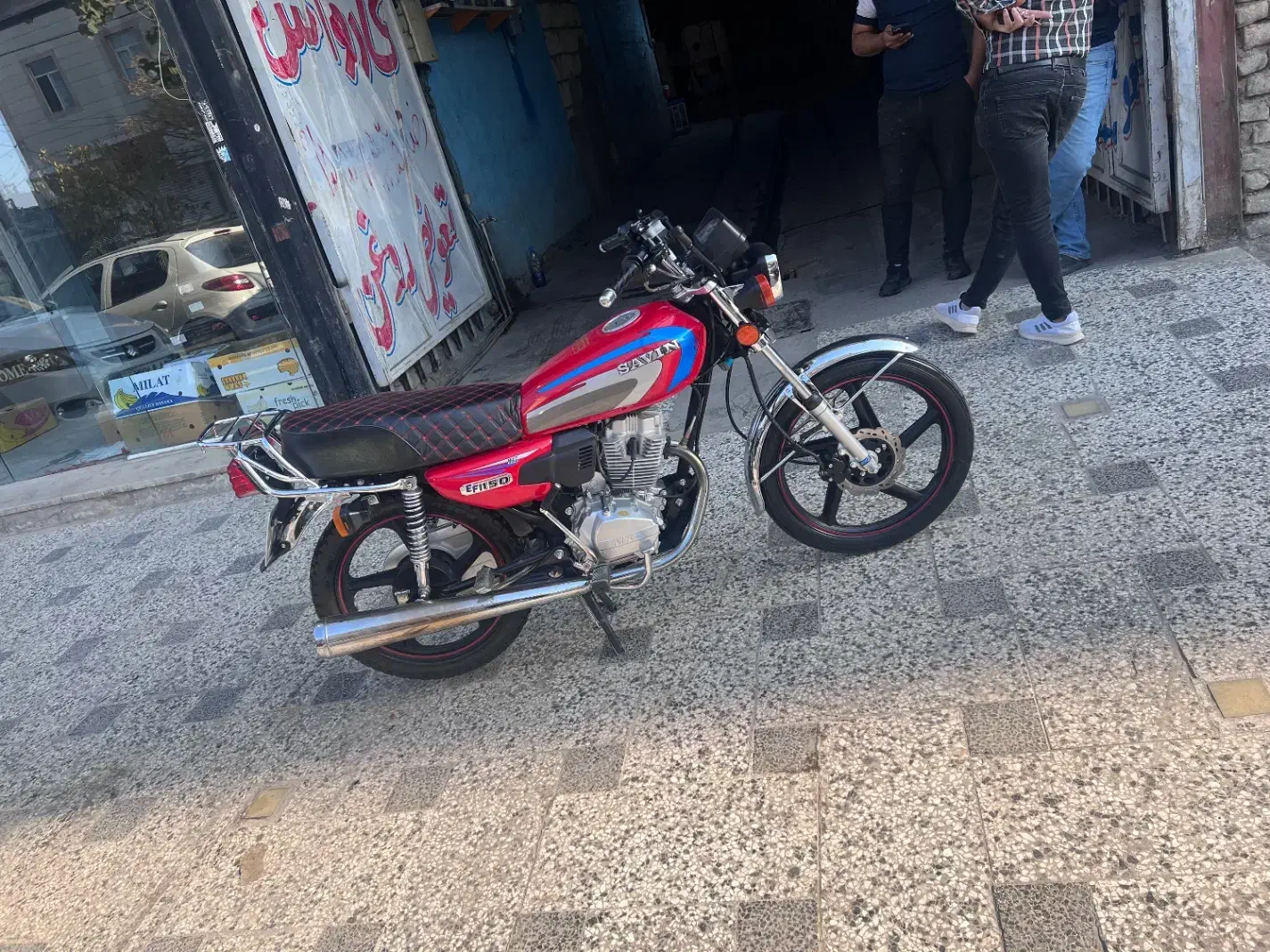 موتور سیکلت ۱۵۰ساوین|موتورسیکلت|مشهد, منزل آباد|دیوار