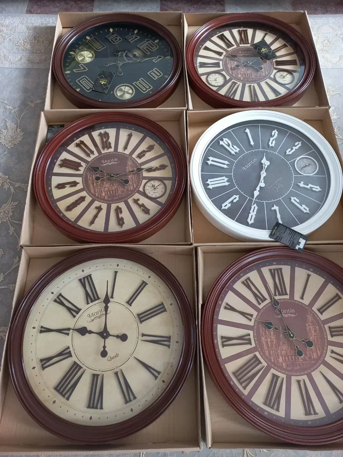 ساعت دیواری چوبی|ساعت دیواری و تزئینی|شیراز, شاهجیان|دیوار