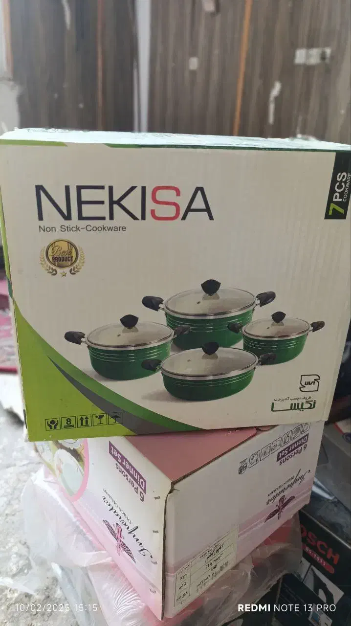 قابلمه تفلن نیکسا|ظروف پختوپز|مشهد, آبکوه|دیوار