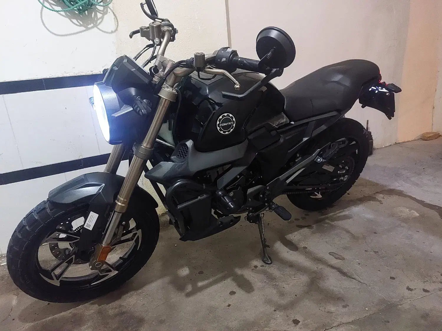 موتور زونتس z2150|موتورسیکلت|بیجار, |دیوار