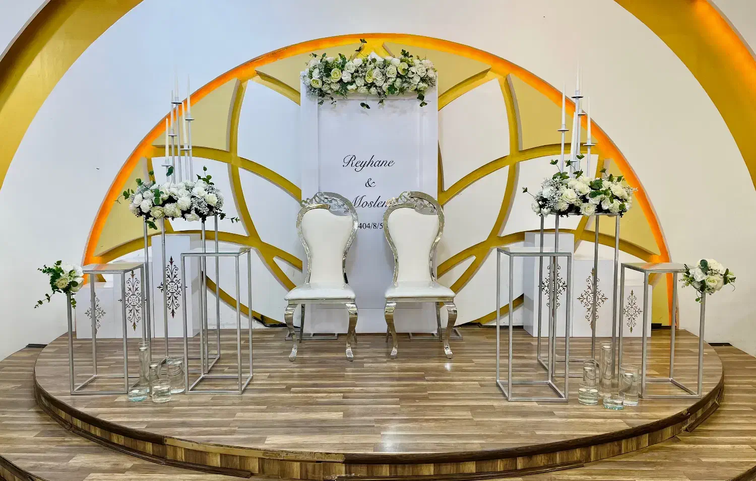 گل آرایی اقتصادی بله برون عروسی عقد|خدمات پذیرایی، مراسم|کرمان, |دیوار