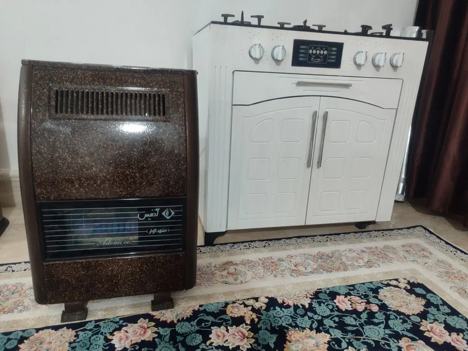 اجاق گاز کابینتی کشو دار بخاری نو|اجاق گاز و لوازم برقی پختوپز|ساوه, |دیوار