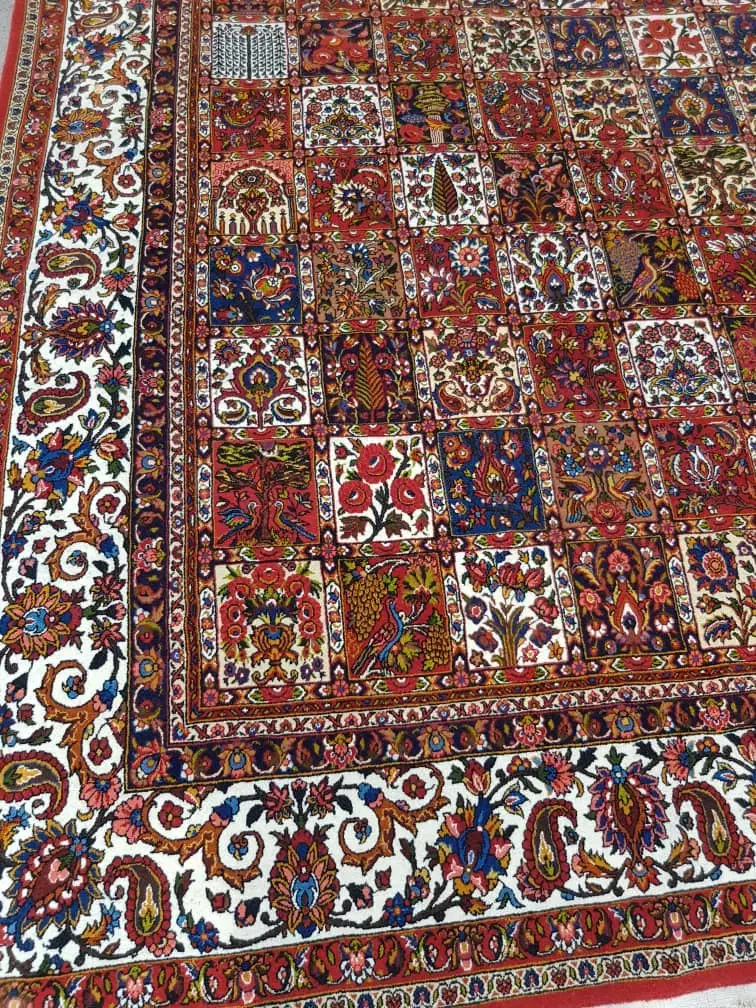 فرش دستباف|فرش|اصفهان, فیض|دیوار