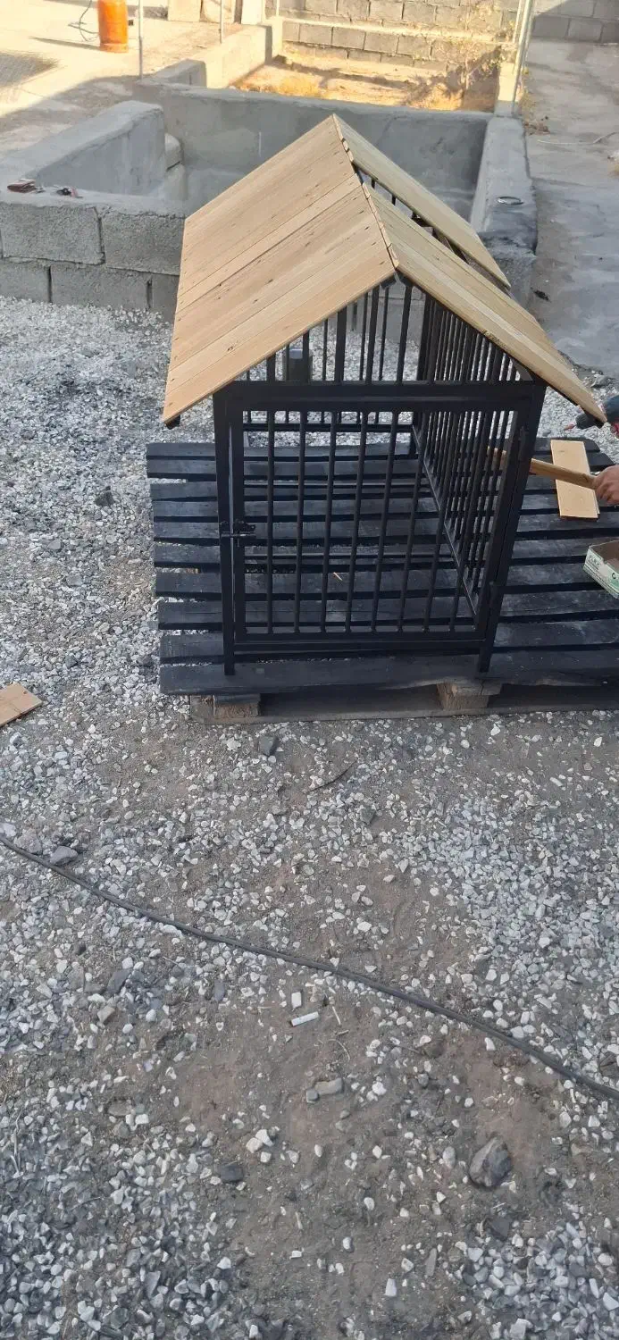 خانه سگ قفس سگ قفس|لوازم جانبی حیوانات|زواره, |دیوار