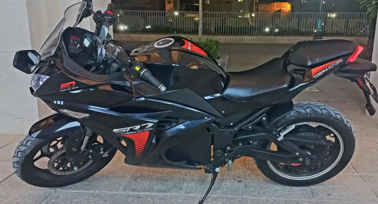 موتورسیکلت برقی SR7 توسن موتور|موتورسیکلت|مشهد, نوغان|دیوار