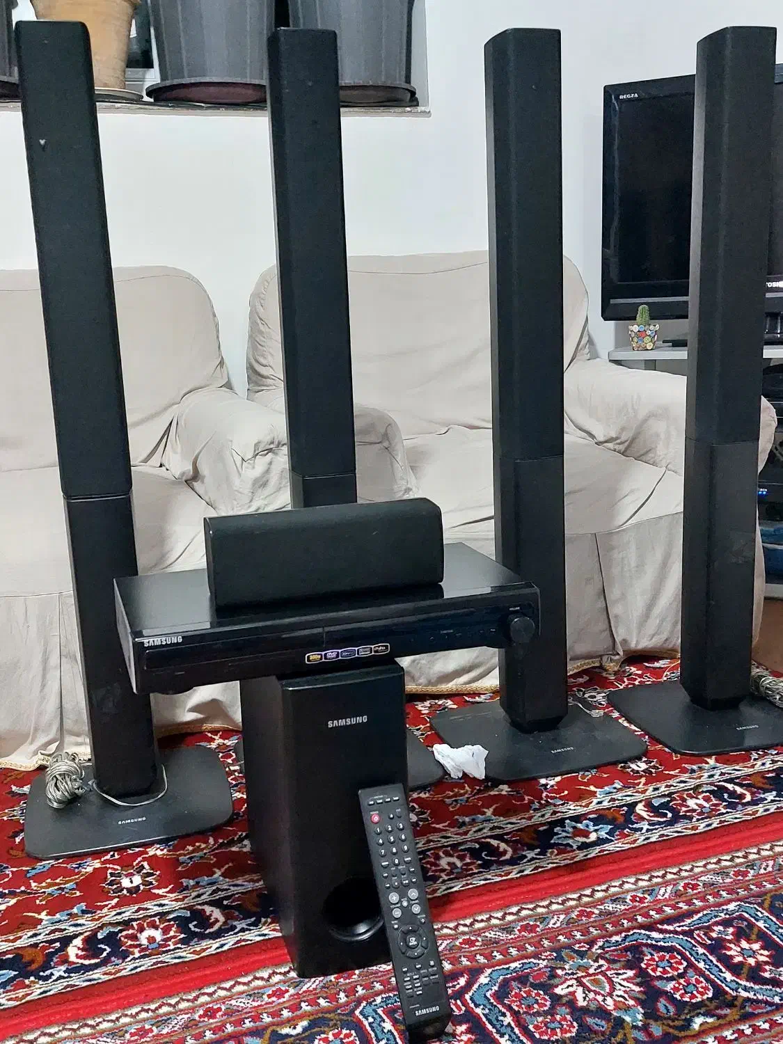 دی وی دی سامسونگ سینمای خانگی|سیستم صوتی خانگی|خوی, |دیوار