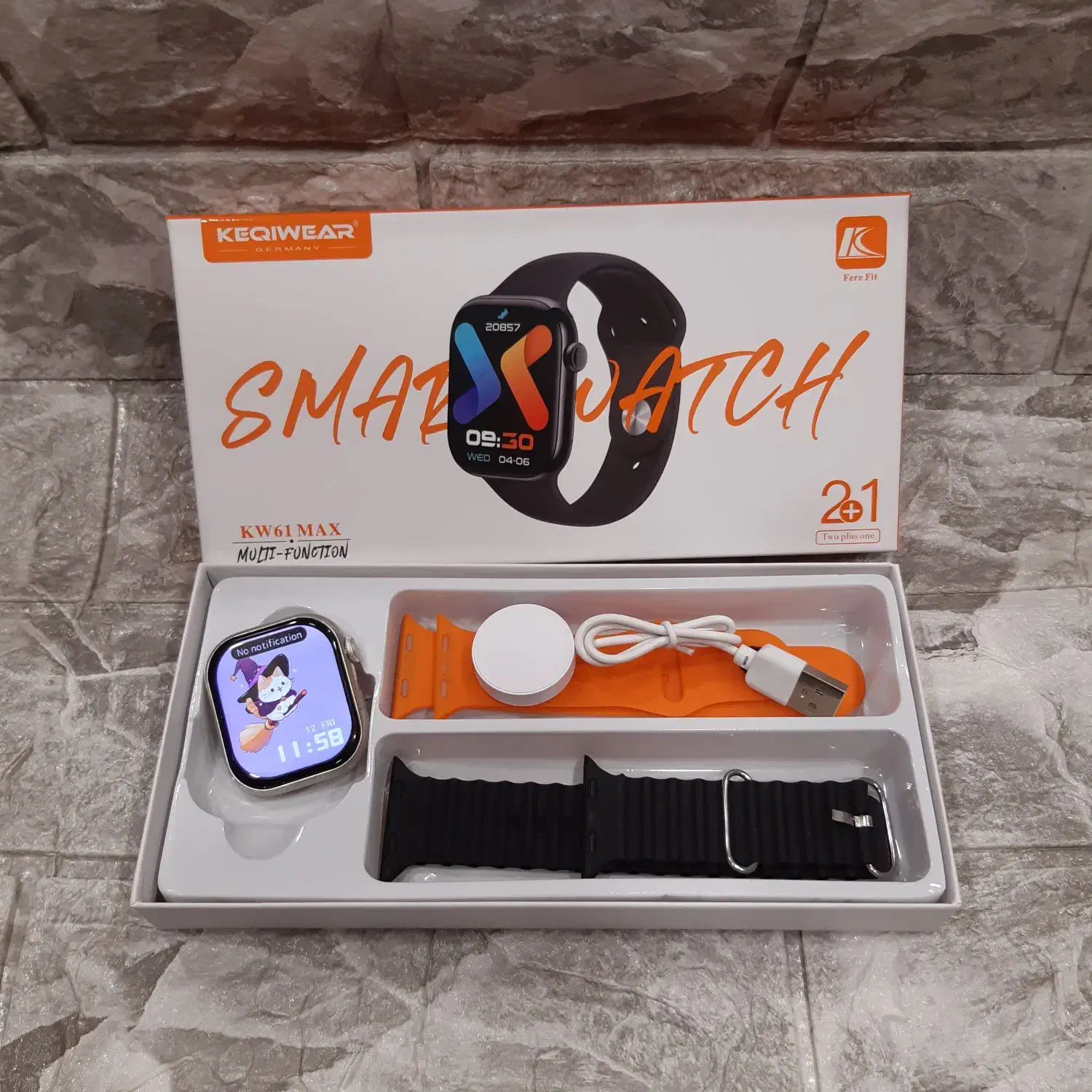 ساعت هوشمند طرح اپل واچ سری ۱۰مینی با۲عددبندرایگان|ساعت|تبریز, |دیوار