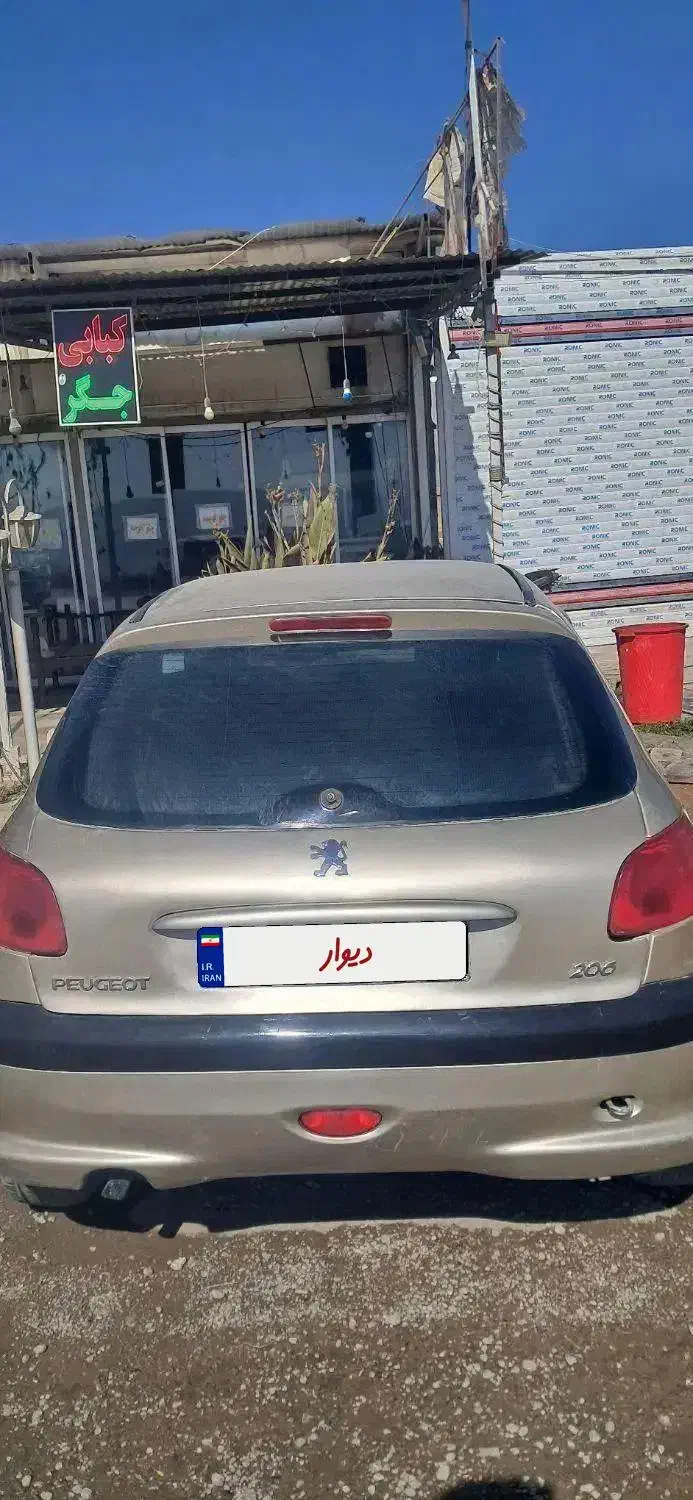 ۲۰۶ خانگی|خودرو سواری و وانت|خانمیرزا, |دیوار