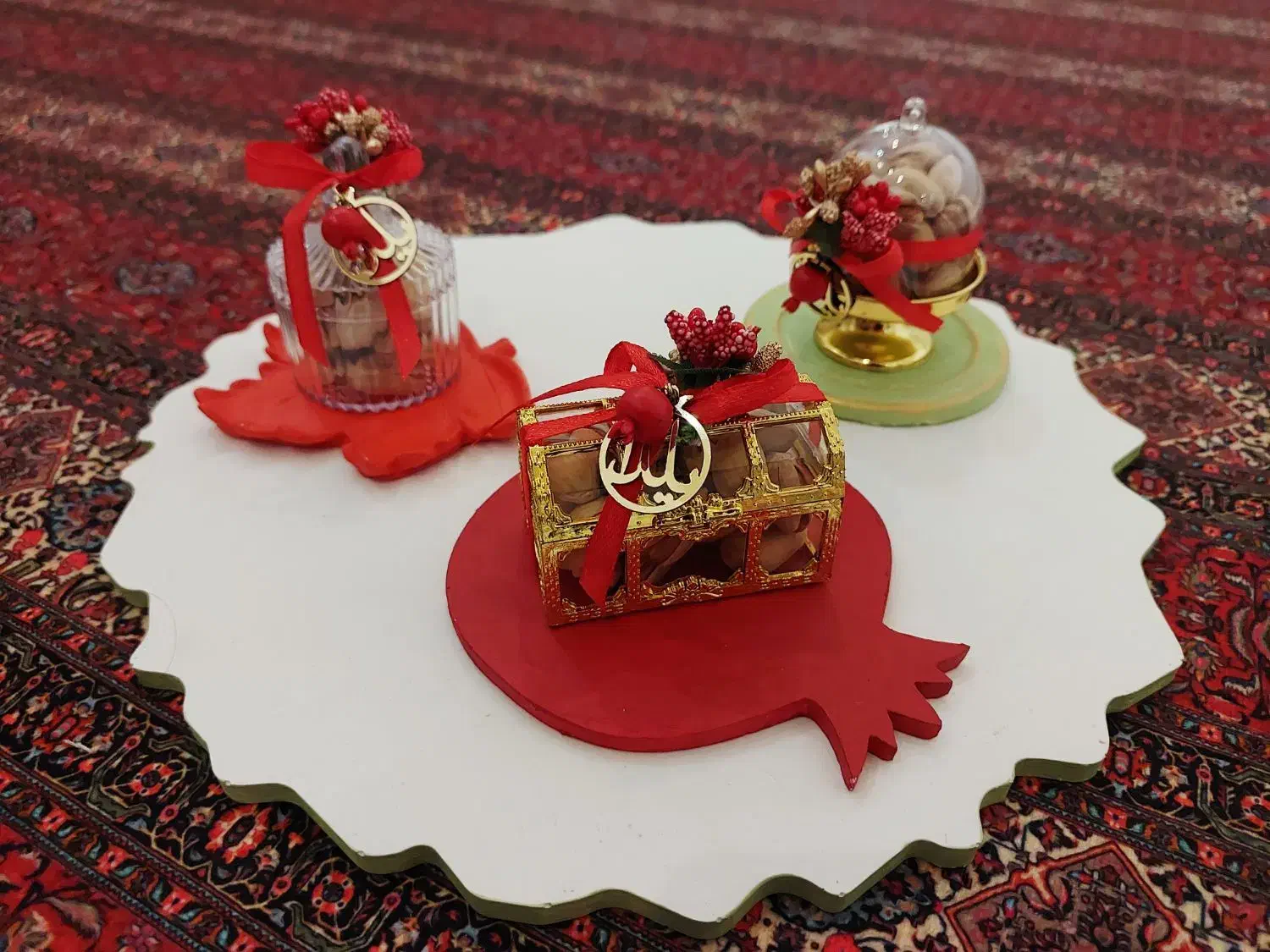 شمع و گیفت یلدایی|صنایع دستی و سایر لوازم تزئینی|رشت, حافظ آباد|دیوار