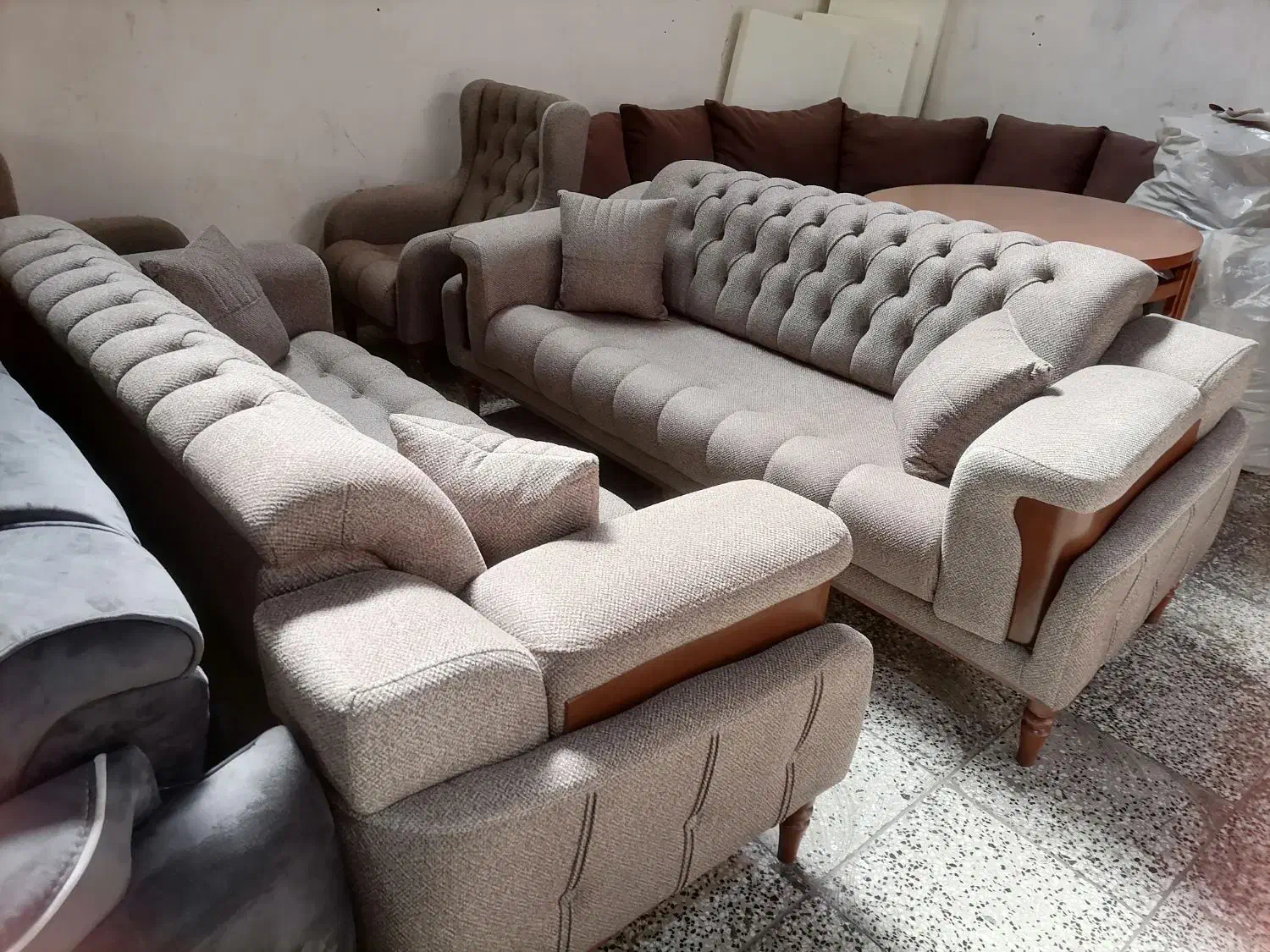 مبل چستر ماهور ۸نفره تختخوابشو در تولیدی مبل شنتیا|مبلمان خانگی و میز عسلی|گرگان, |دیوار