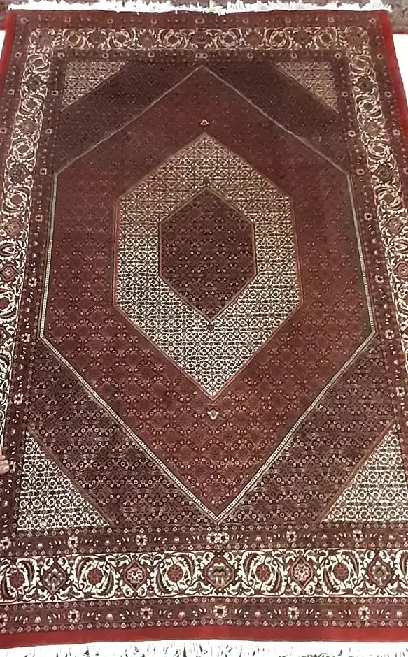 قالی ۶ متری بیجار شاهین دژ ابریشم دار اعلا|فرش|تهران, شمشیری|دیوار