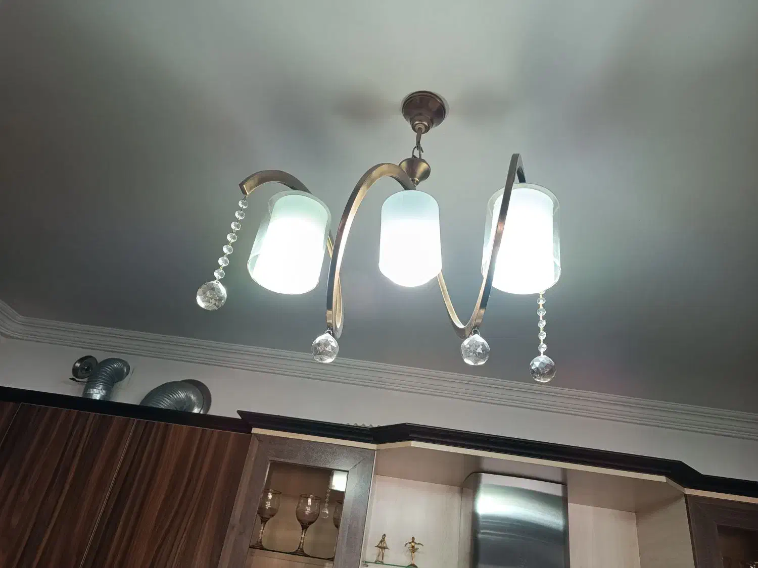 لوستر آشپزخانه|لوستر و چراغ آویز|اهر, |دیوار