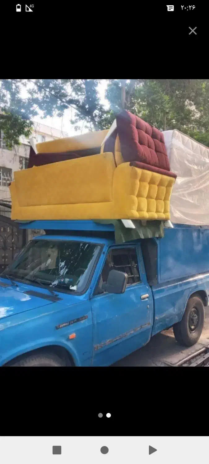 حمل اثاثیه منزل و بار با نیسان و کارگر مجرب|خدمات حمل و نقل|ایلام, |دیوار