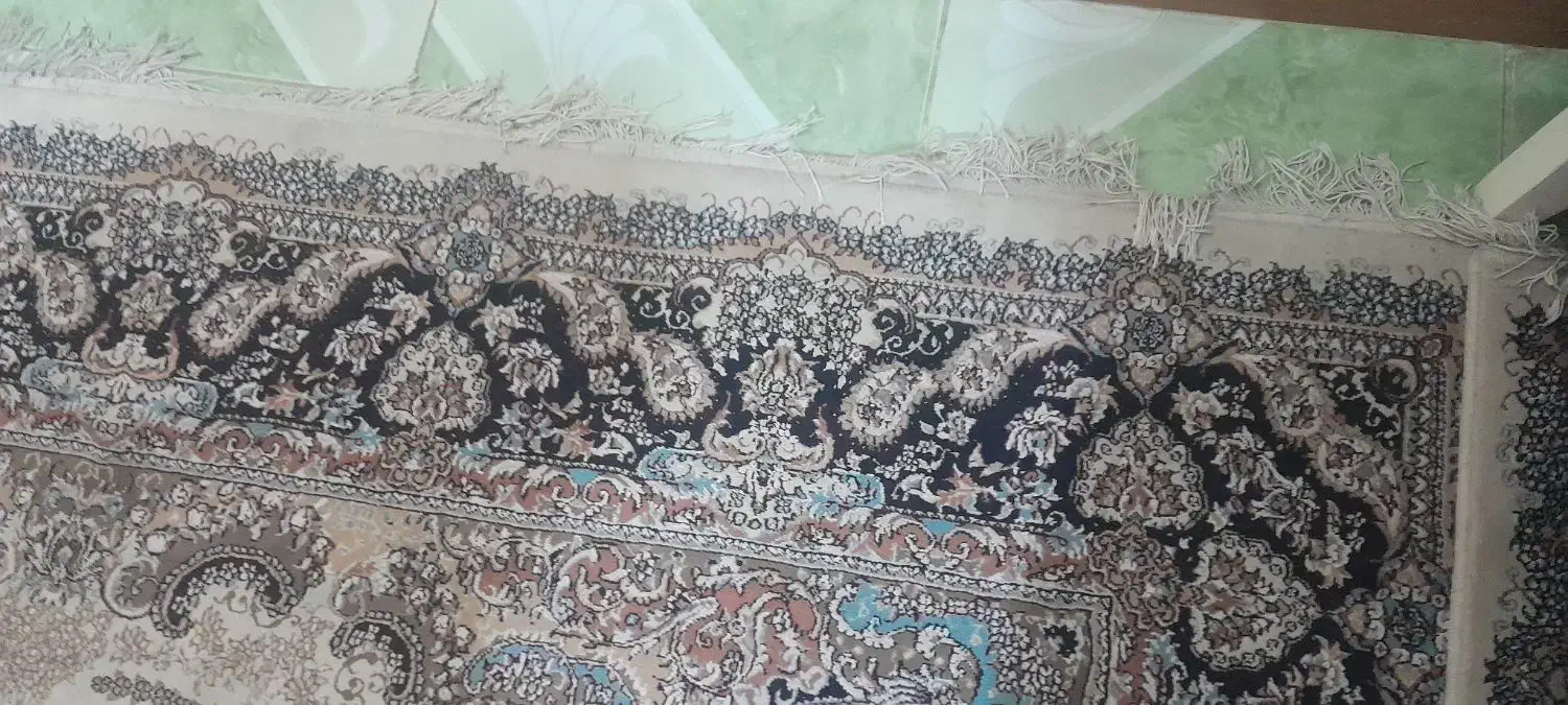 دوتا فرش نه متری کویر یزد جنس عالی|فرش|رشت, دروازه لاکان|دیوار