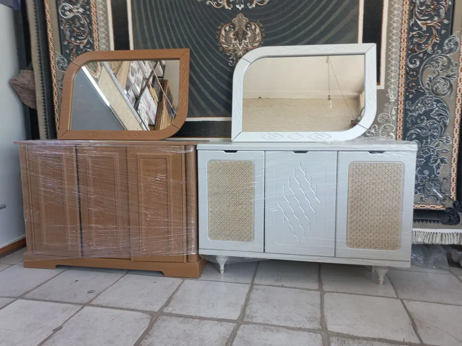 کنسول آینه|بوفه، ویترین، کنسول|شوشتر, |دیوار