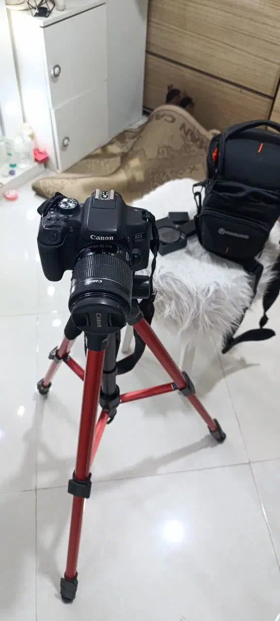 دوربین کنون Canon 750D کامل و تمیز قیمت مناسب|دوربین عکاسی و فیلمبرداری|مشهد, گلبرگ|دیوار