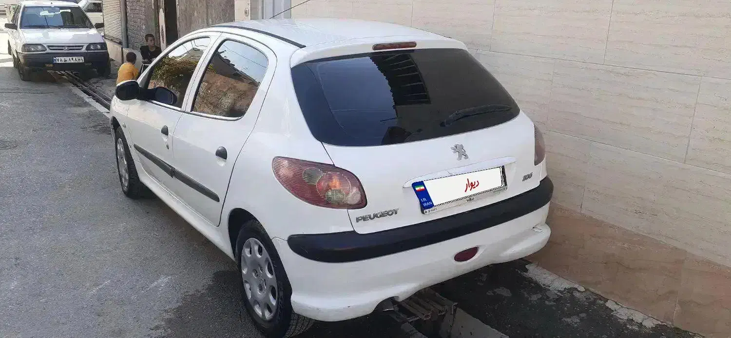 ۲۰۶ مدل ۹۴|خودرو سواری و وانت|باغستان, |دیوار