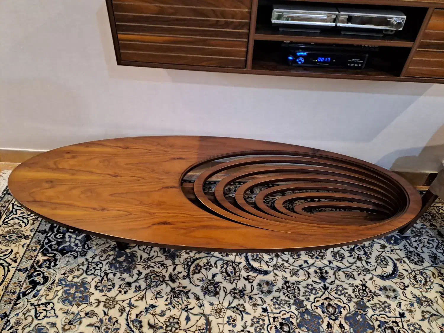 میز جلو مبلی برند( مبل ایران) جنس چوب راش|مبلمان خانگی و میز عسلی|چالوس, |دیوار