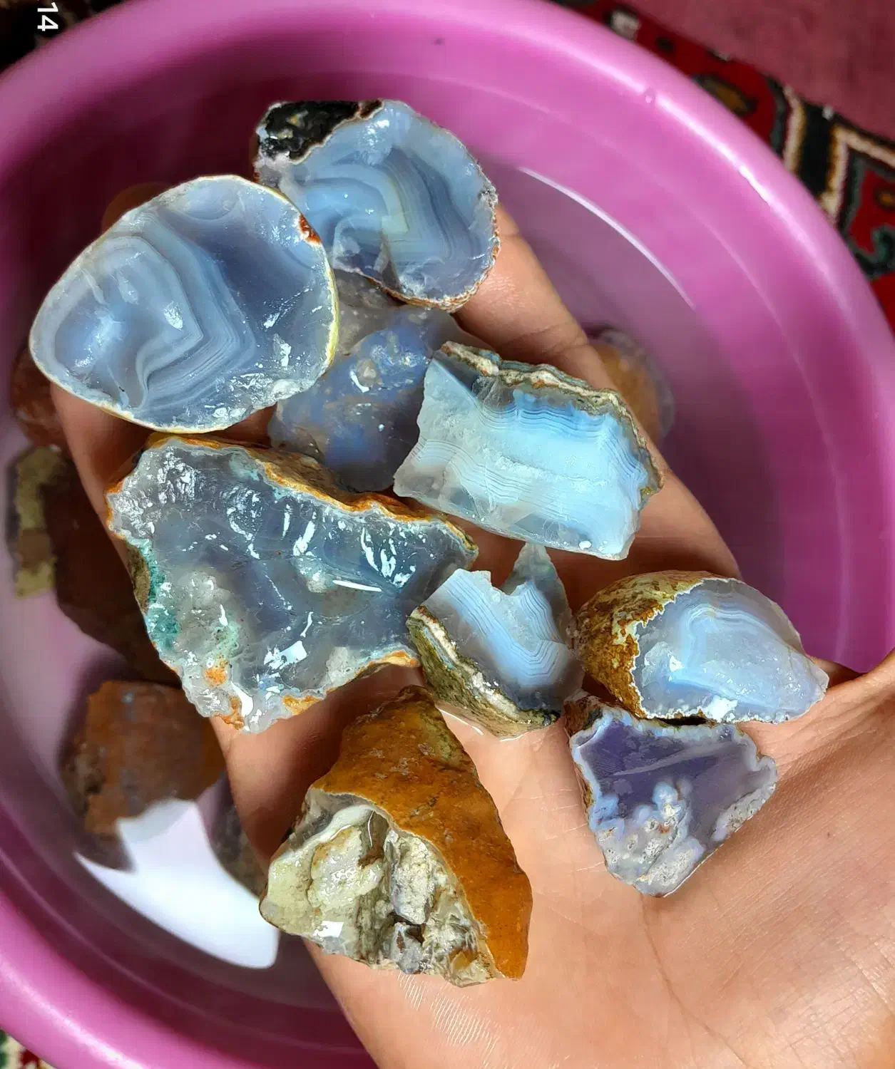 سنگ پک عقیق و سلیمانی|جواهرات|نوشین شهر, |دیوار