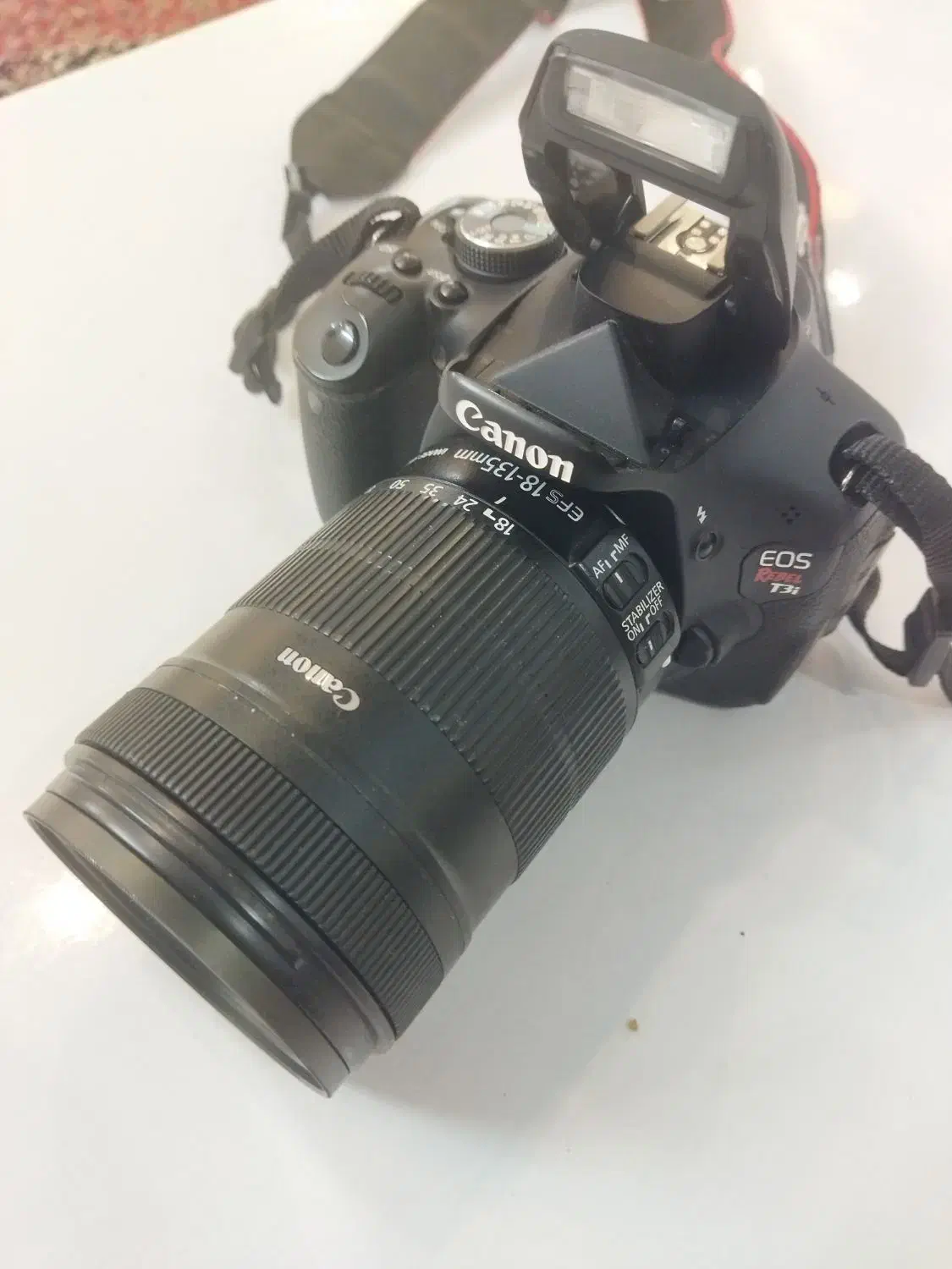 دوربین Canon 600D با لنز 135-18|دوربین عکاسی و فیلمبرداری|قم, وادی السلام|دیوار