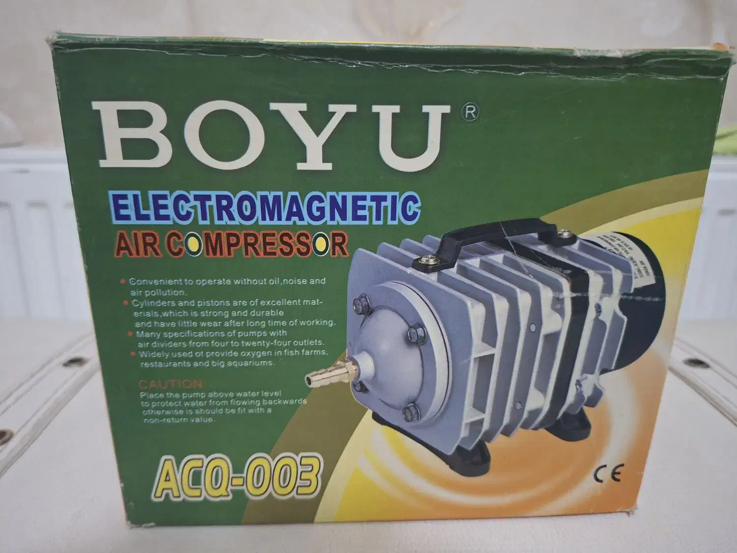 کمپرسور هوای BOYU قدیمی|ماهی|شیراز, صنایع الکترونیک|دیوار