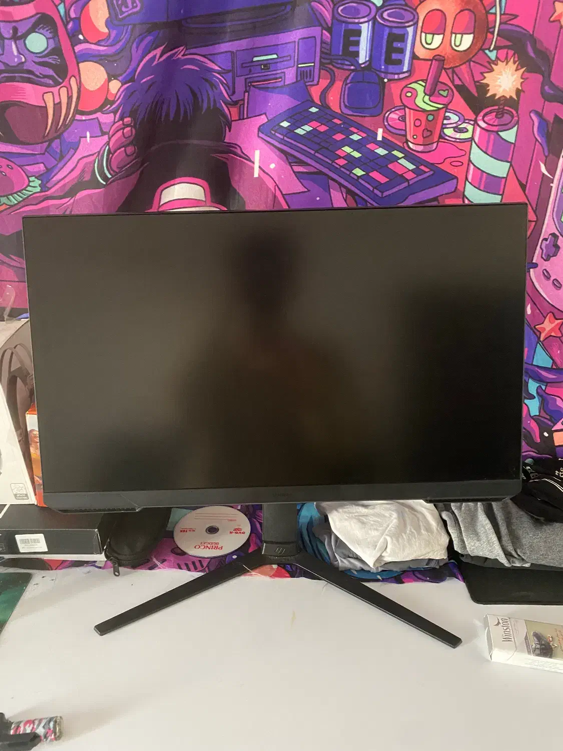 مانیتور ۲۴اینچ سامسونگ|قطعات و لوازم جانبی رایانه|قشم, |دیوار